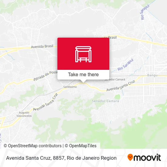 Avenida Santa Cruz, 8857 map