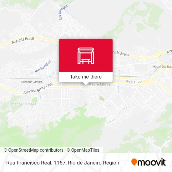 Rua Francisco Real, 1157 map