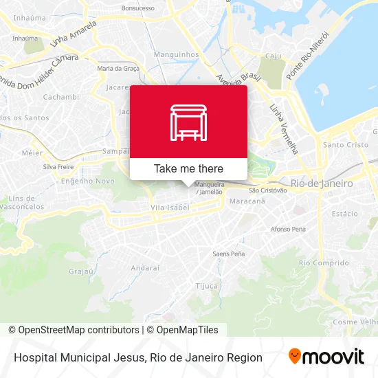 Hospital Municipal Jesus map