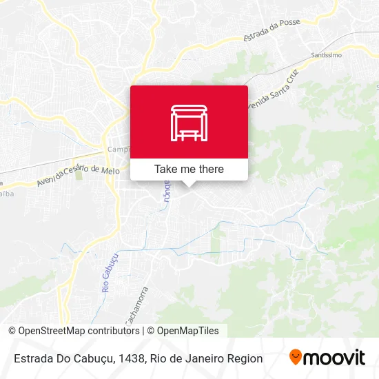 Estrada Do Cabuçu, 1438 map