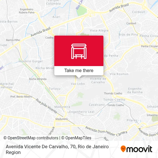 Avenida Vicente De Carvalho, 70 map