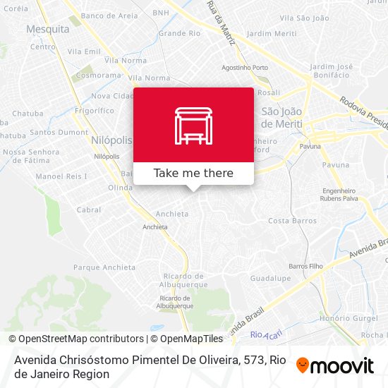 Avenida Chrisóstomo Pimentel De Oliveira, 573 map