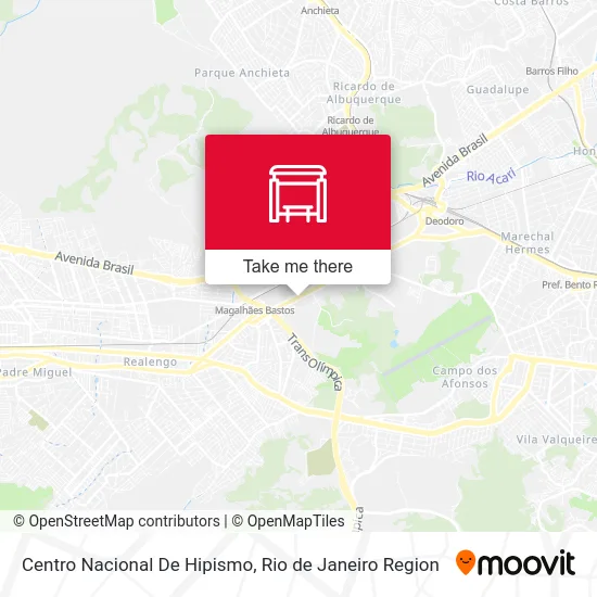 Centro Nacional De Hipismo map