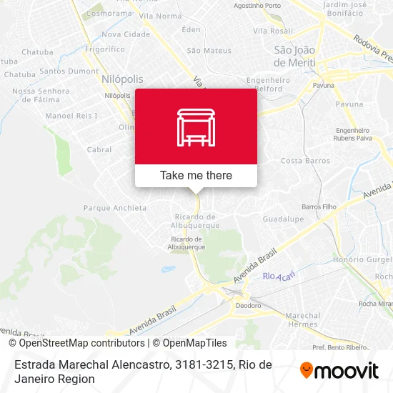 Estrada Marechal Alencastro, 3181-3215 map