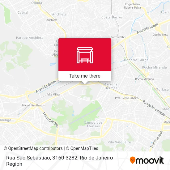 Rua São Sebastião, 3160-3282 map