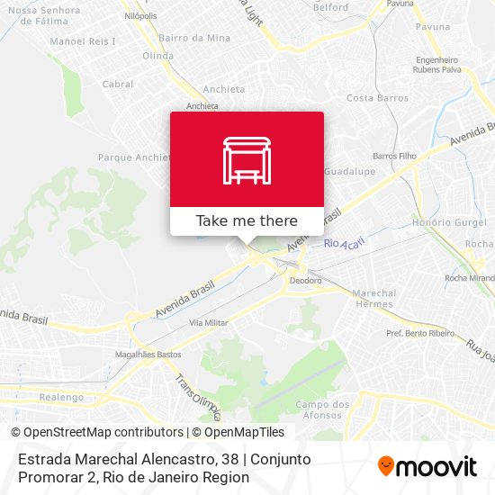 Estrada Marechal Alencastro, 38 | Conjunto Promorar 2 map