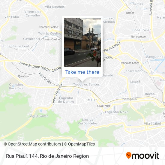 Rua Piauí, 144 map