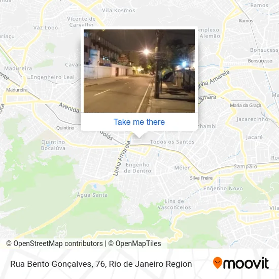 Rua Bento Gonçalves, 76 map