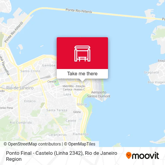 Ponto Final - Castelo (Linha 2342) map