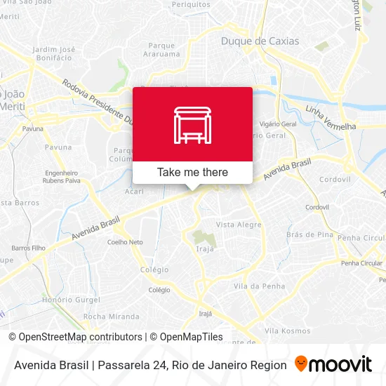 Avenida Brasil | Passarela 24 map