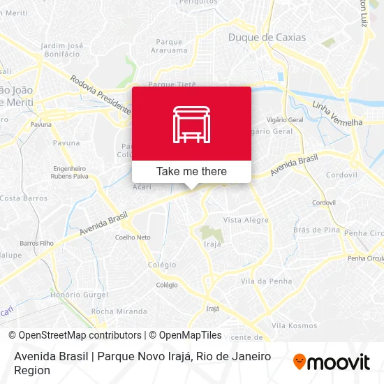 Avenida Brasil | Parque Novo Irajá map