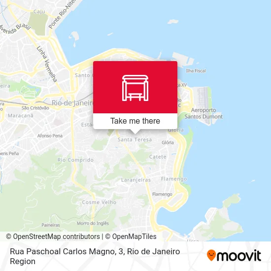 Rua Paschoal Carlos Magno, 3 map