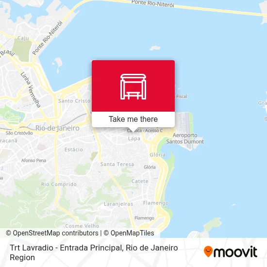 Trt Lavradio - Entrada Principal map