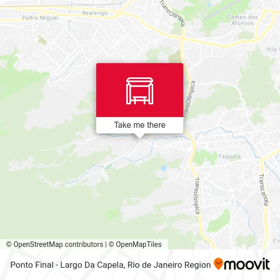 Ponto Final - Largo Da Capela map