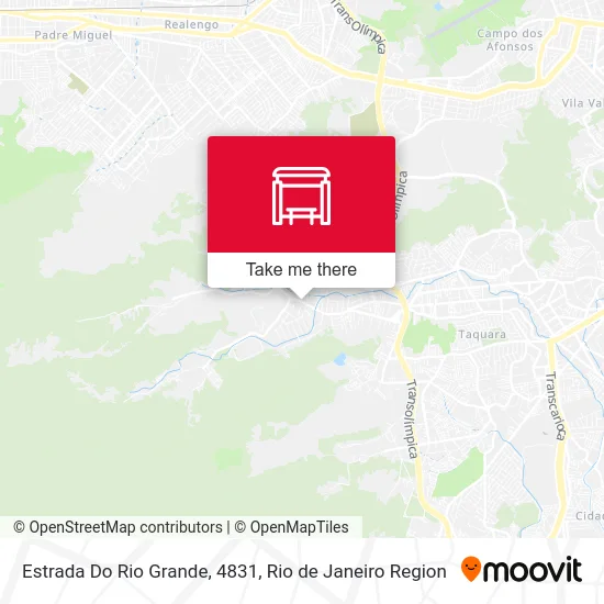 Estrada Do Rio Grande, 4831 map