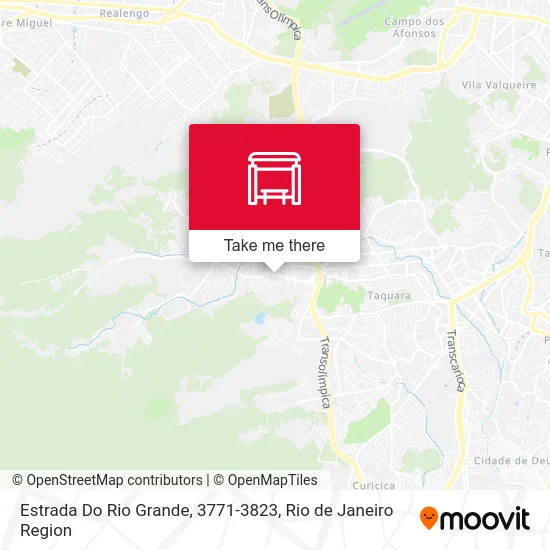 Estrada Do Rio Grande, 3771-3823 map