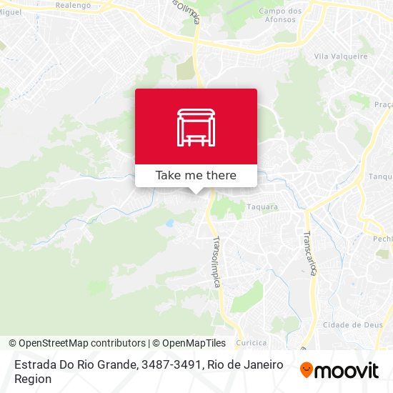 Estrada Do Rio Grande, 3487-3491 map
