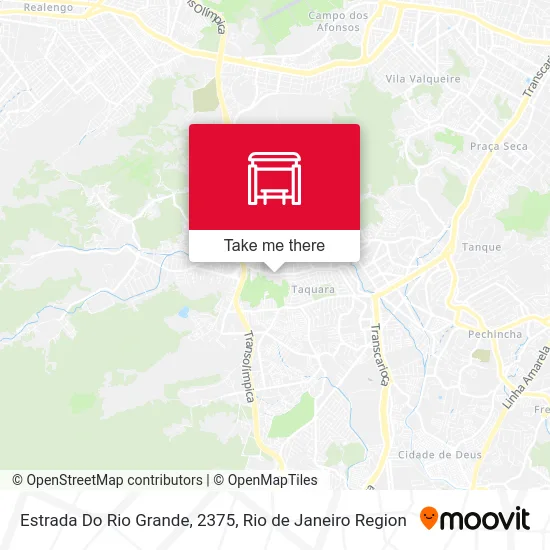 Estrada Do Rio Grande, 2375 map