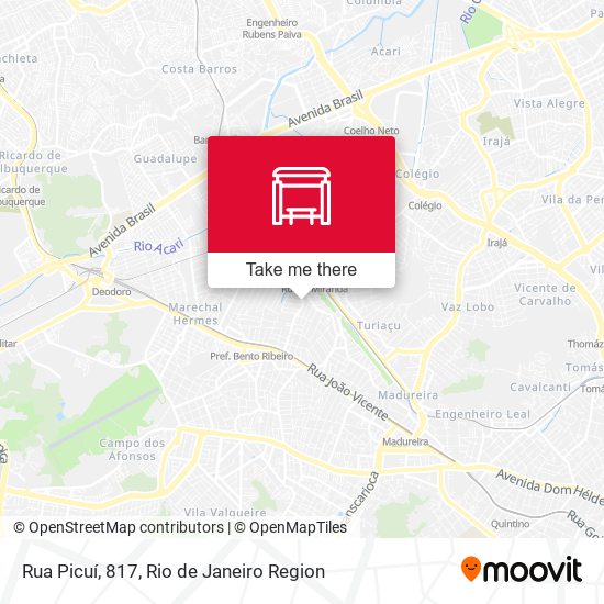 Rua Picuí, 817 map