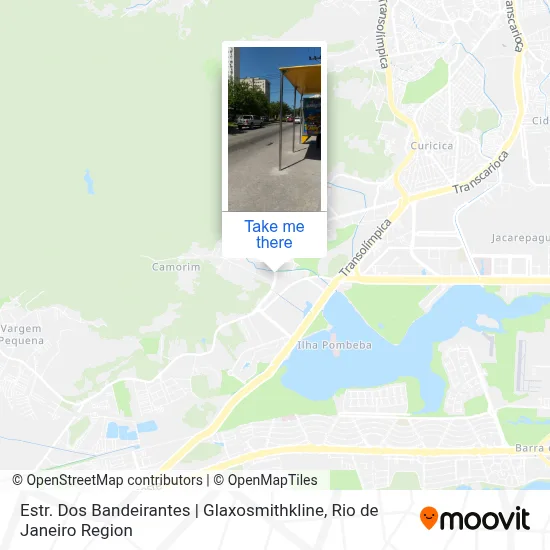 Estr. Dos Bandeirantes | Glaxosmithkline map