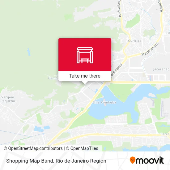 Shopping Map Band map