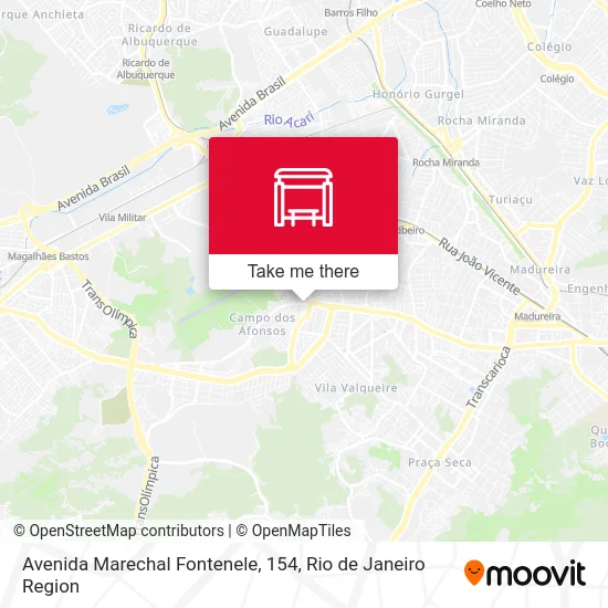 Avenida Marechal Fontenele, 154 map