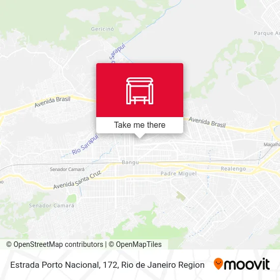 Estrada Porto Nacional, 172 map