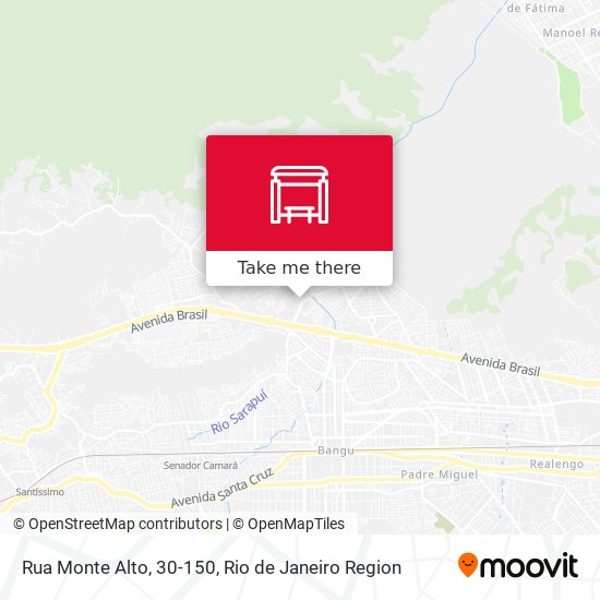 Rua Monte Alto, 30-150 map