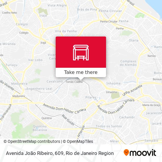 Avenida João Ribeiro, 609 map