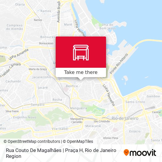 Rua Couto De Magalhães | Praça H map