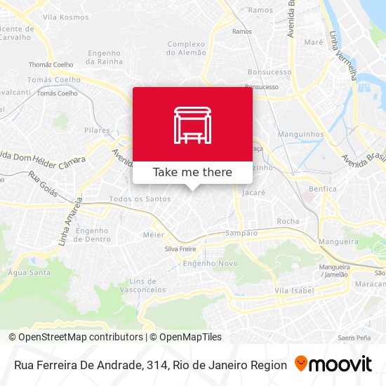 Rua Ferreira De Andrade, 314 map