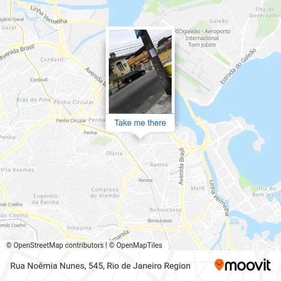 Rua Noêmia Nunes, 545 map