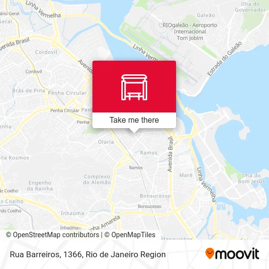 Rua Barreiros, 1366 map