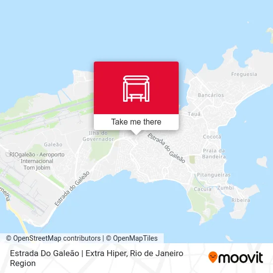 Estrada Do Galeão | Extra Hiper map