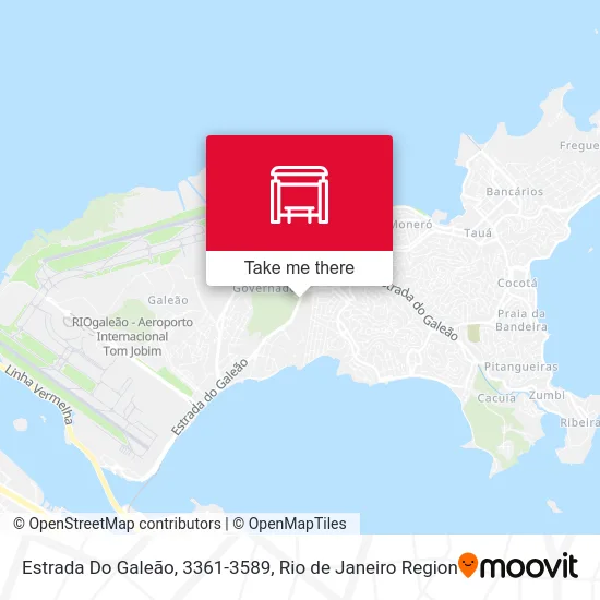 Estrada Do Galeão, 3361-3589 map