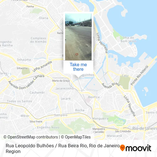 Rua Leopoldo Bulhões / Rua Beira Rio map