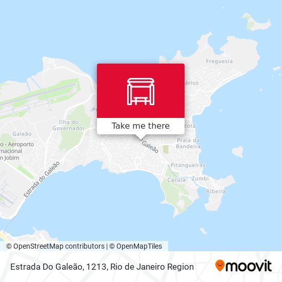 Estrada Do Galeão, 1213 map