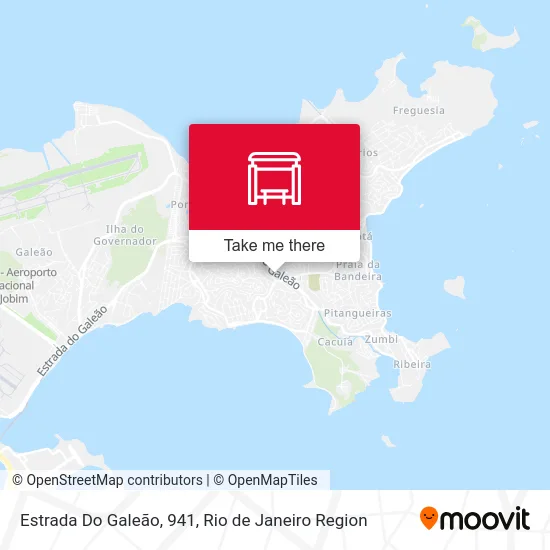 Estrada Do Galeão, 941 map