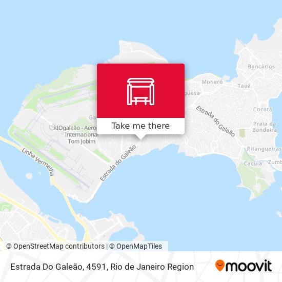 Estrada Do Galeão, 4591 map