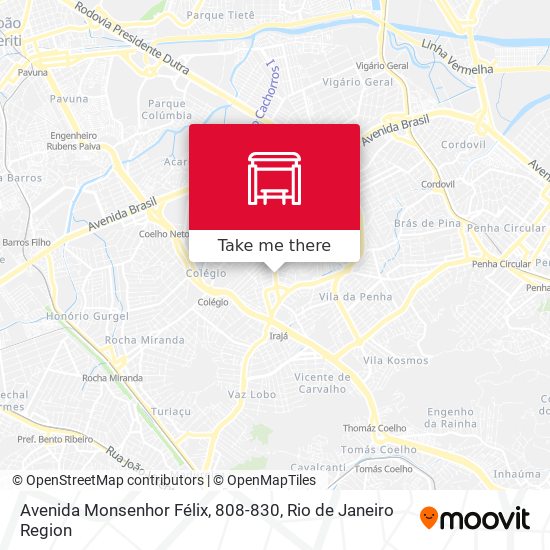 Avenida Monsenhor Félix, 808-830 map