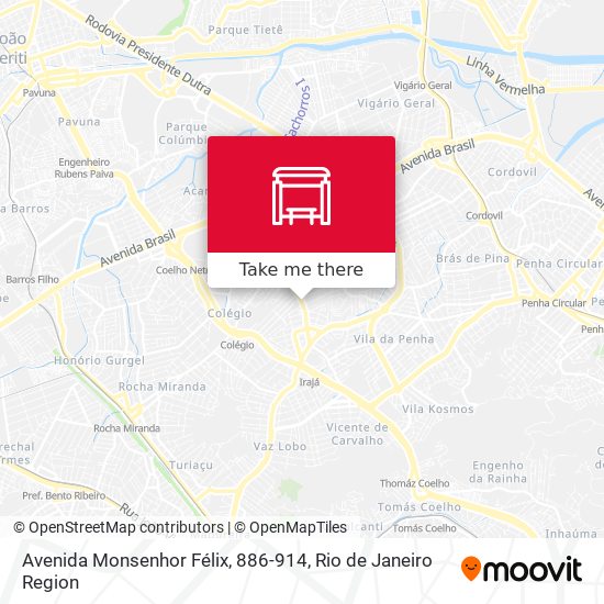 Avenida Monsenhor Félix, 886-914 map