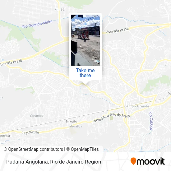 Padaria Angolana map