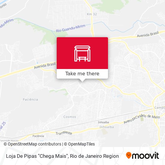 Loja De Pipas ''Chega Mais'' map