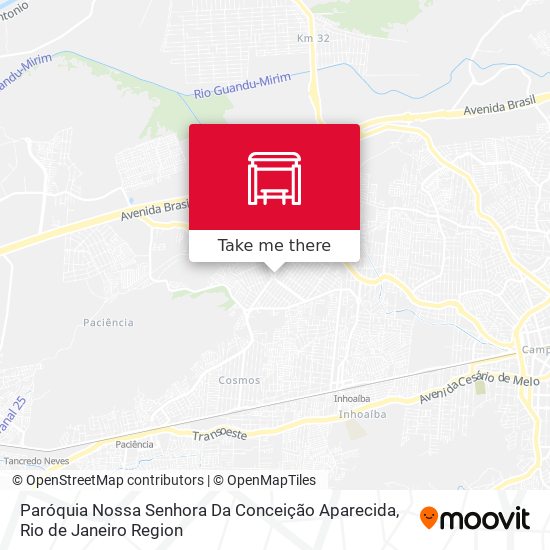 Paróquia Nossa Senhora Da Conceição Aparecida map