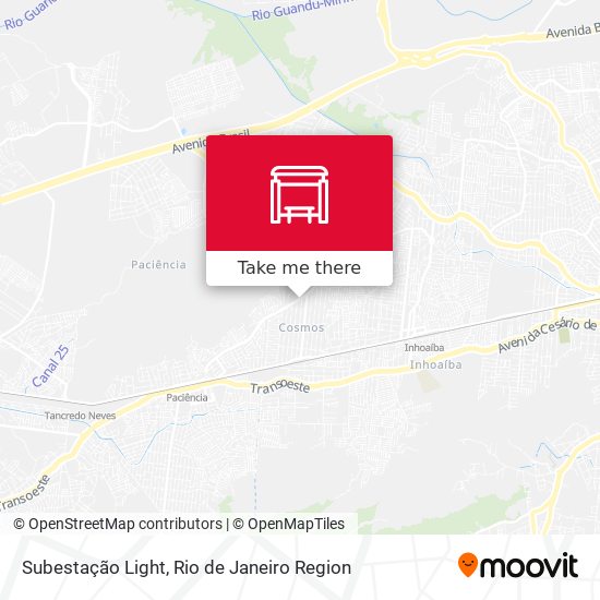 Subestação Light map