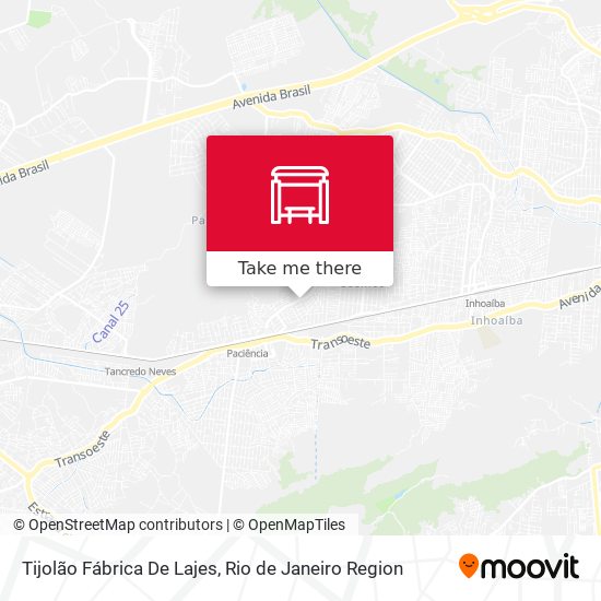 Tijolão Fábrica De Lajes map