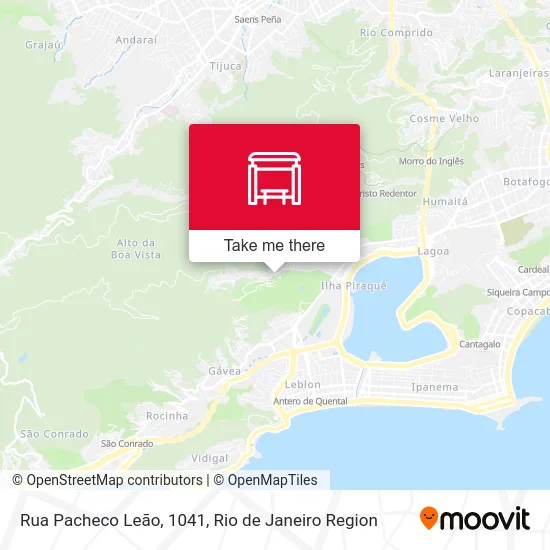 Rua Pacheco Leão, 1041 map