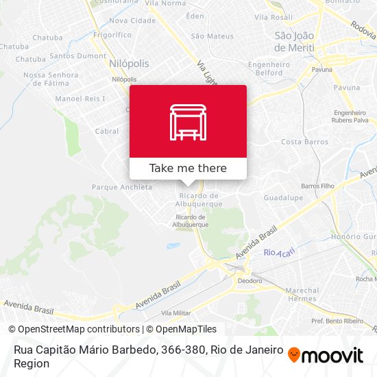 Rua Capitão Mário Barbedo, 366-380 map