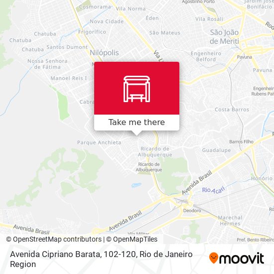 Avenida Cipriano Barata, 102-120 map