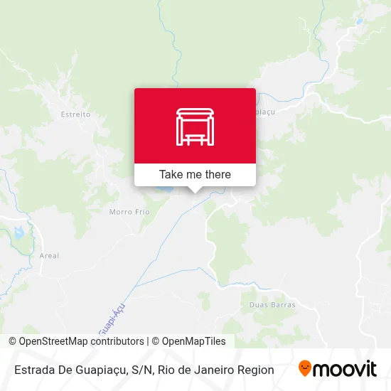 Estrada De Guapiaçu, S/N map